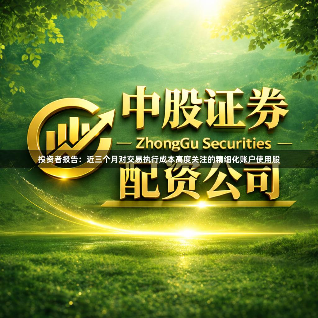 投资者报告：近三个月对交易执行成本高度关注的精细化账户使用股