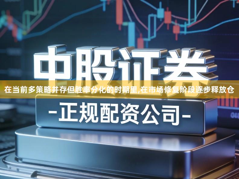 在当前多策略并存但胜率分化的时期里,在市场修复阶段逐步释放仓