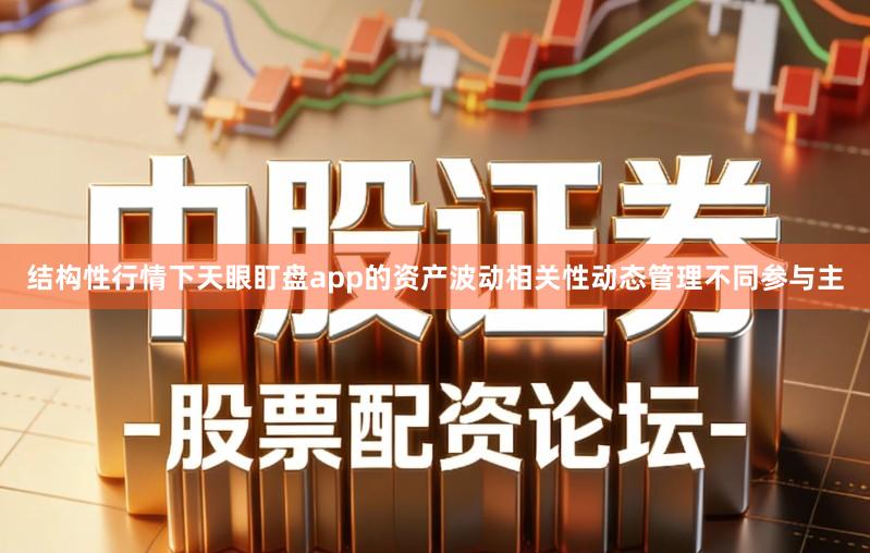 结构性行情下天眼盯盘app的资产波动相关性动态管理不同参与主