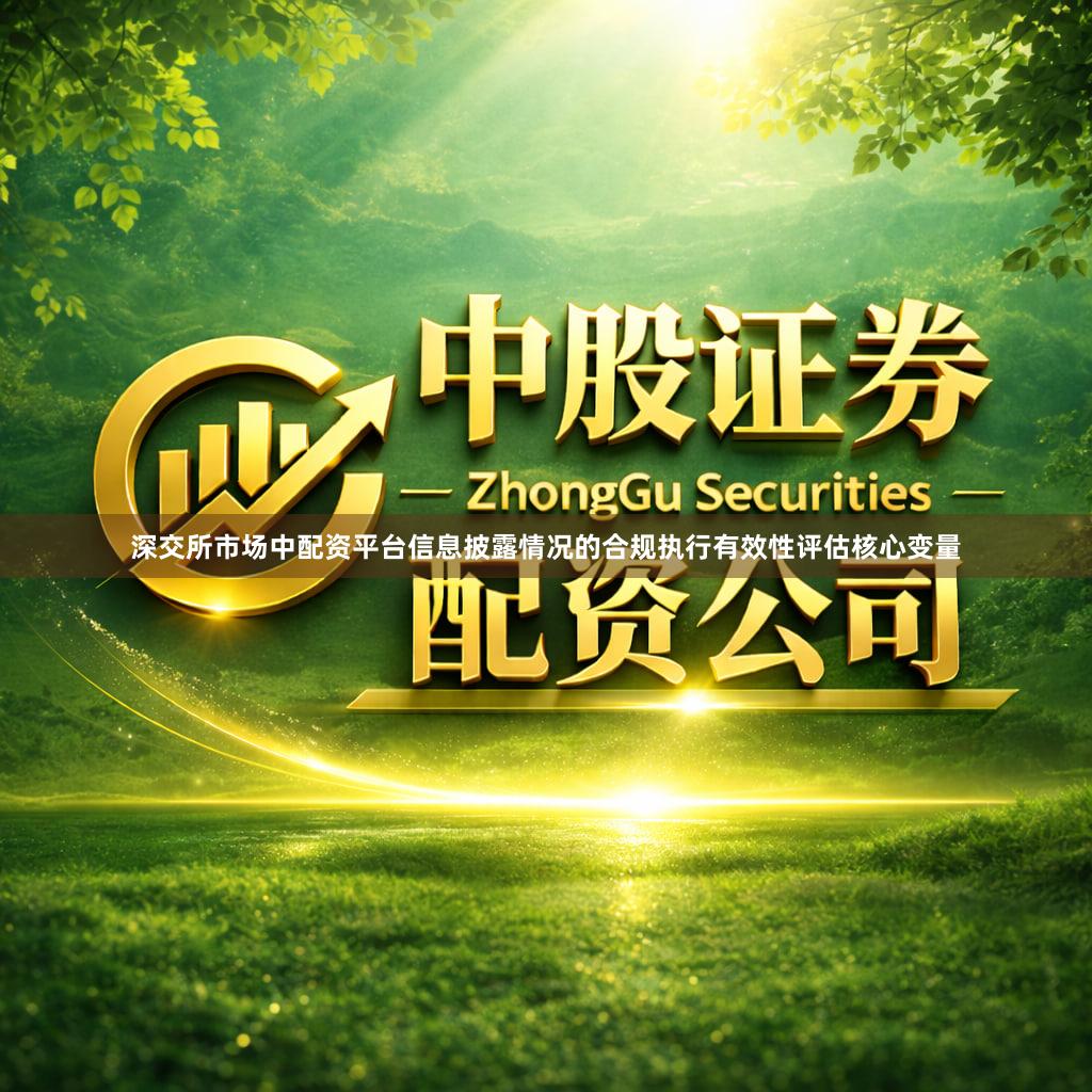 深交所市场中配资平台信息披露情况的合规执行有效性评估核心变量