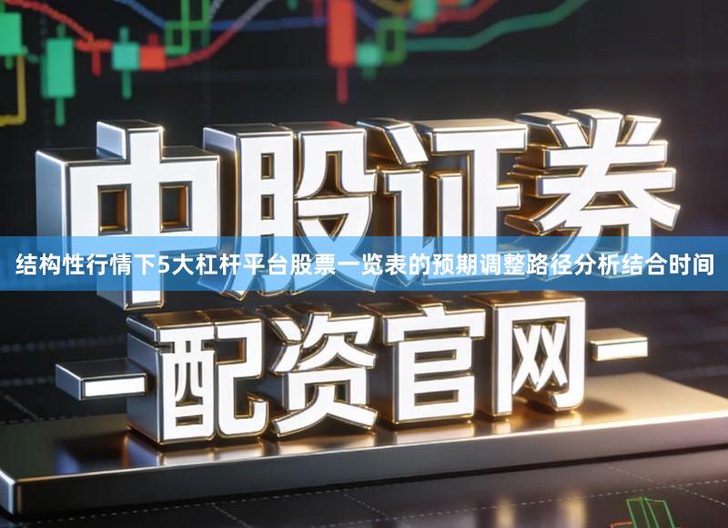 结构性行情下5大杠杆平台股票一览表的预期调整路径分析结合时间